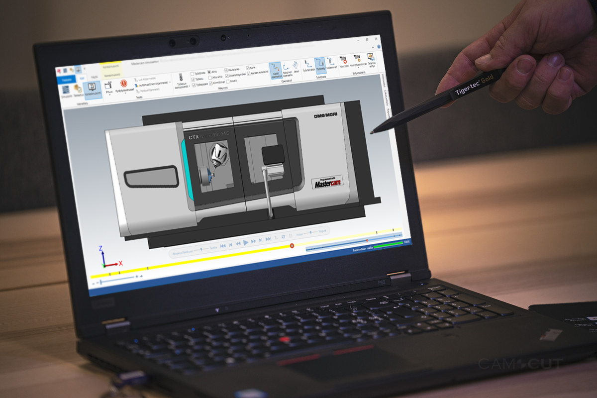 title Mastercam ohjelmisto