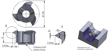 Z8 osaprofiili mittakuva