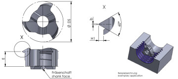 Z8 taysprofiili mittakuva