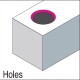 Noga holes