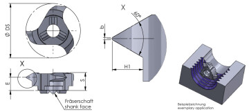 Z14 taysprofiili mittakuva