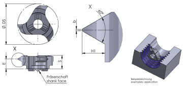 Z18 taysprofiili mittakuva