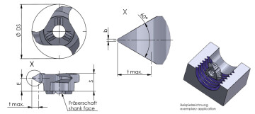 Z28 osaprofiili mittakuva