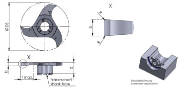 Z33 uran jyrsinta mittakuva2