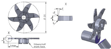 Z.. katkaisujyrsinta mittakuva