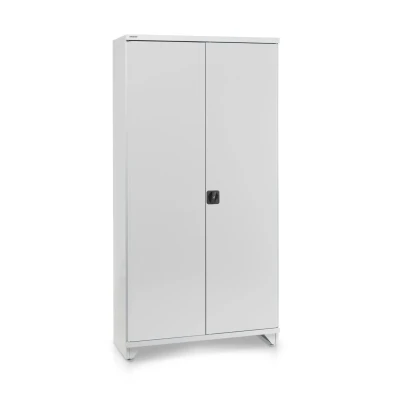 hyllykaappi 10050200 esd 4 hyllya harmaat ovet jpg kuva