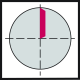 M-Zentrumsschneide-Icon
