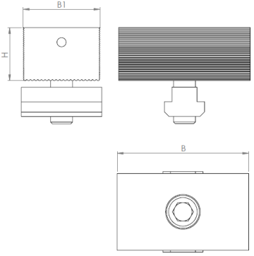 vastakappale hammastetut leuat